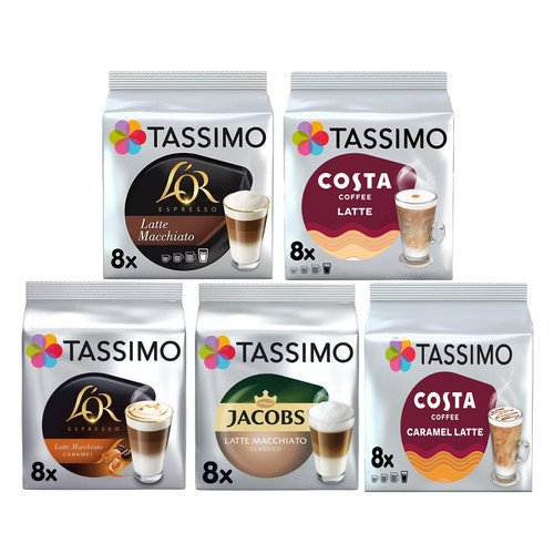 Tassimo latte bundle variety - latte,