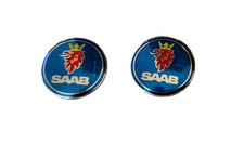 2 X COMPATIBLE WITH SAAB KEY