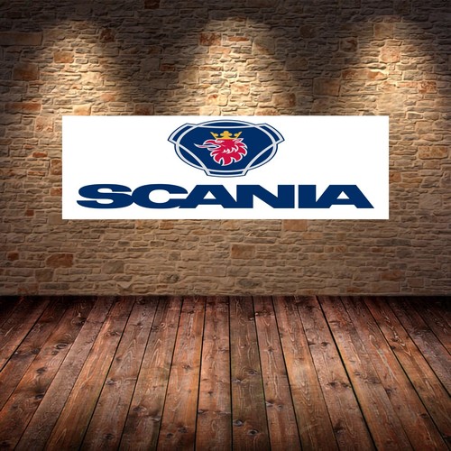 Scania banner garage workshop - scania,