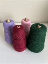 Mixed Boucle/fluffy Yarns