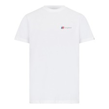 Berghaus Men's Short Sleeve Mount Diagram Tee White