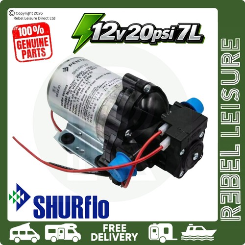 Shurflo trail king - trail, pump