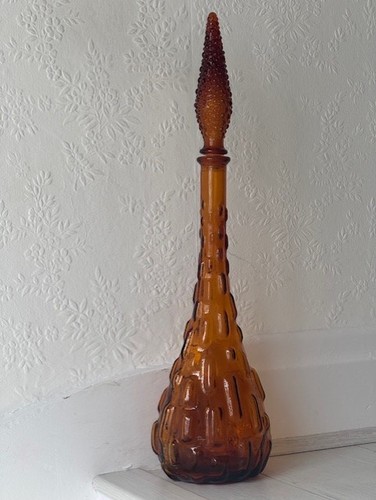 Vintage empoli amber coloured - vintage,