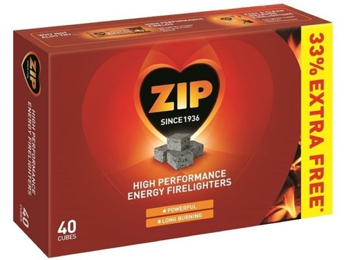 Zip firelighters cubes plus - zip,