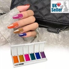 6 Colour Solid Cream Nail Gel