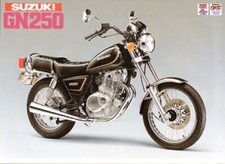 Suzuki GN250 GN250F Japan