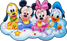 Character sticker Mickey