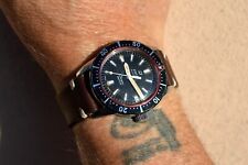 ENICAR SHERPA AUTOMATIC DIVETTE VINTAGE STAINLESS STEEL DIVER WATCH FROM 70'S