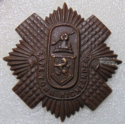 Cape town highlanders brass - cape,