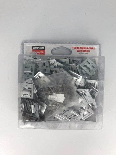 Simpson 100 cladding clips - cladding,