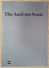 Audi 100 Avant Brochure 1978 -