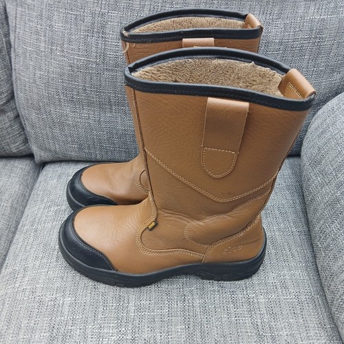 Site mens gravel rigger boots - gravel,