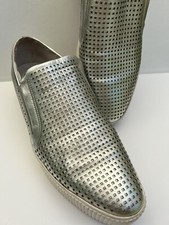 Ash pointed silver leather platform Womens pumps/shoes size 40