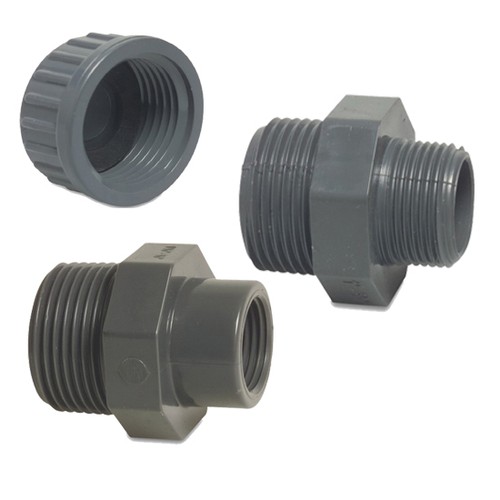 Pvc pressure pipe - pipe, threaded