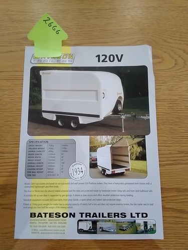Bateson box trailer - bateson,