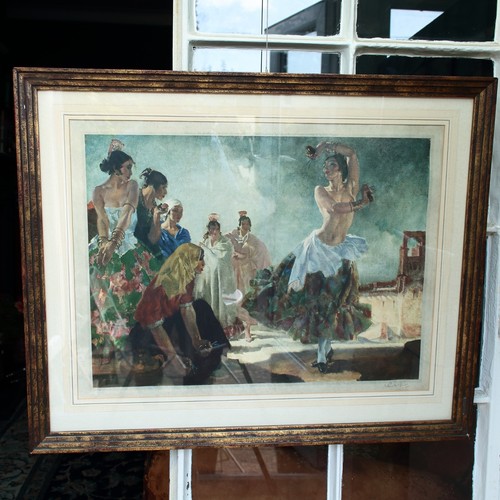 Russell flint print spanish - flint,