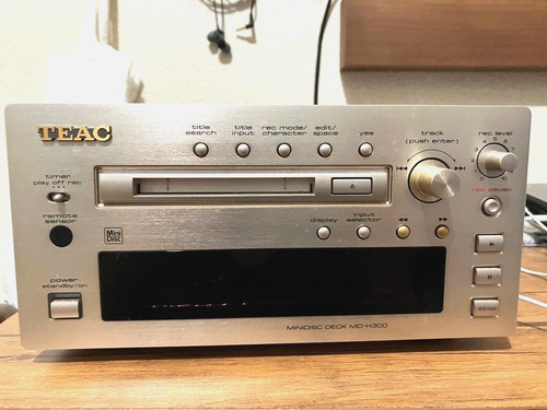 Vintage teac h300 minidisc - teac, md-h300