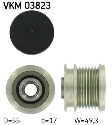 Alternator freewheel clutch - freewheel,