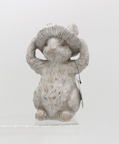 Stone effect rabbit - stone, with