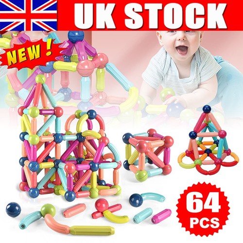 Magnetic building blocks set - magnetic,