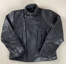 Vintage Leather Biker Jacket