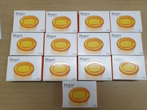 Pears transparent amber soap - amber,