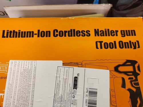 Nail gun - nail,