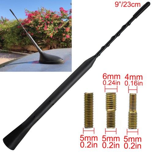 Car antenna mast - car, 9”