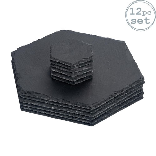 Piece hexagon slate - piece,