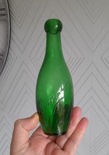 Green Flat Bottomed Hamilton Bottle BAR- LA Swinton Yorkshire