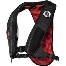 Black Mustang Elite 38 Automatic Inflatable Life Jacket PFD