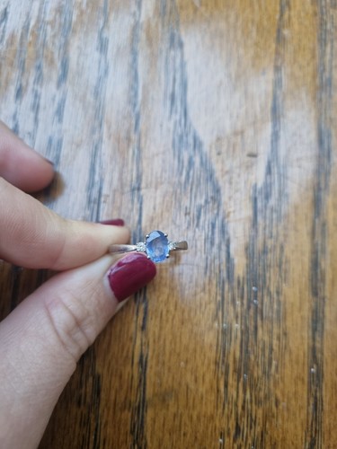 White gold aquamarine trilogy