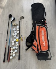 Junior Golf Club Set & Stand