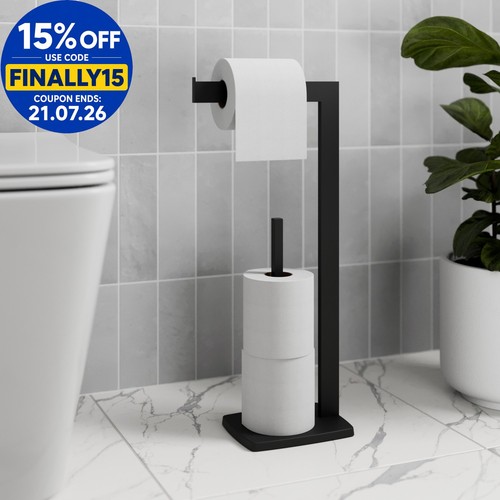 Bathroom toilet roll holder - bathroom,