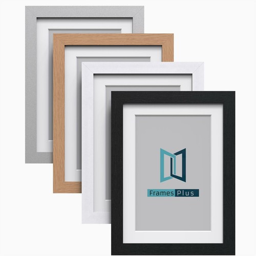 Picture frames with white - frames,