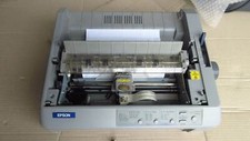 Epson LQ-590 USB 24-pin 80 Column Dot Matrix Printer NO COVERS INCL PAPER GUIDE