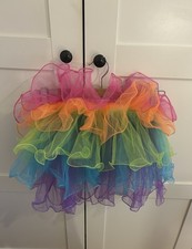 Rainbow Tutu Skirt Kids Or