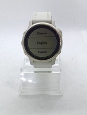 Garmin Fenix 6s Pro Solar Light gold with new light sand band- Great Condition