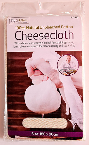 100 cotton cheese cloth 180cm - cotton,
