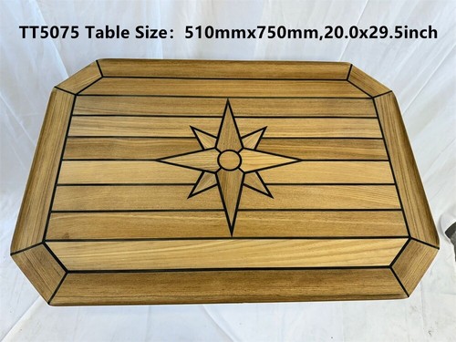 Rectangular teak table top - rectangular,