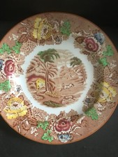 Vintage Enoch Wood’s - English Scenery Wood & Sons, England 17cm side plate
