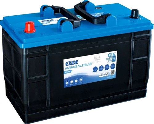 Exide pp115 er550 115ah - 115ah, dual