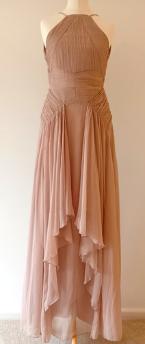 Asos dress maxi long beige - dress,