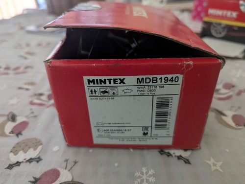 Mintex front directional disc - front,