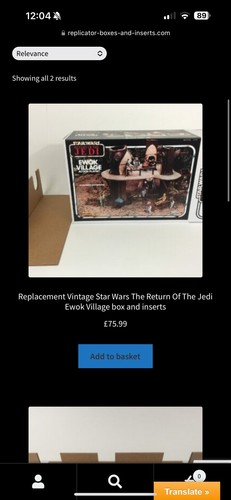 Brand new rotj ewok village - new,