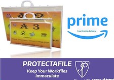 A4+ A3 A2,A1 Strong Clear Handle Carry File Case Folder Folio Portfolio Artwork