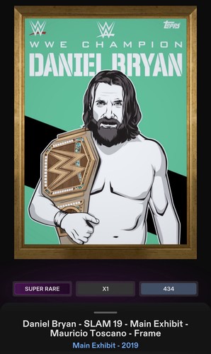 2019 topps slam digital - topps, daniel