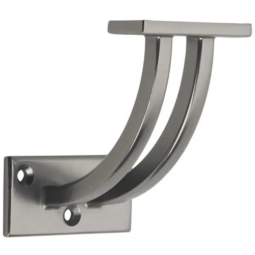 Gunmetal wall handrail bracket - wall,