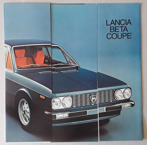 Lancia beta coupe brochure - beta,