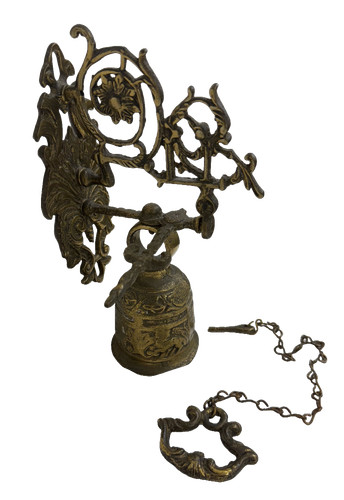 Vintage brass wall - wall, mounted